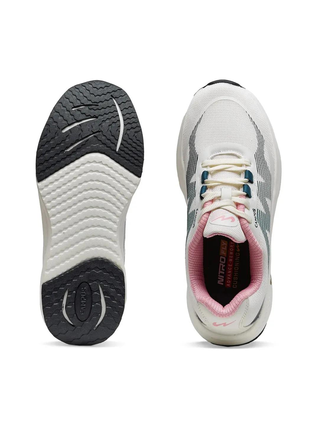 CIARA Off White Women's Running Shoes