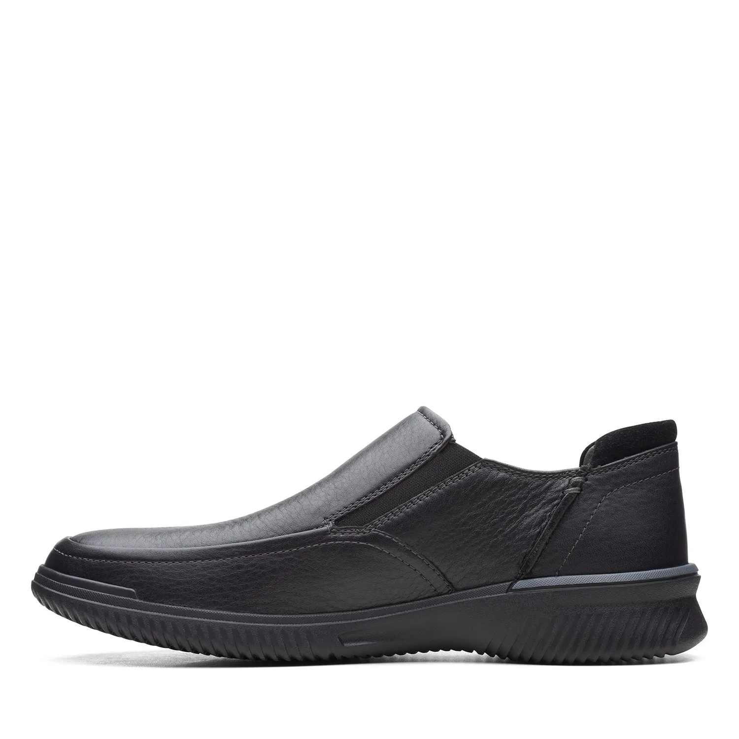 Clarks Donaway Step - Sandals - Black Leather - 261614808 - H Width (Wide Fit)