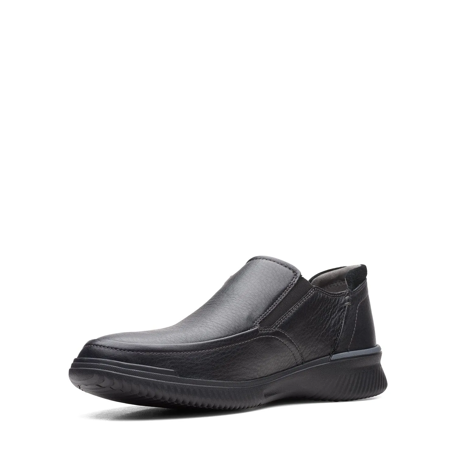 Clarks Donaway Step - Sandals - Black Leather - 261614808 - H Width (Wide Fit)