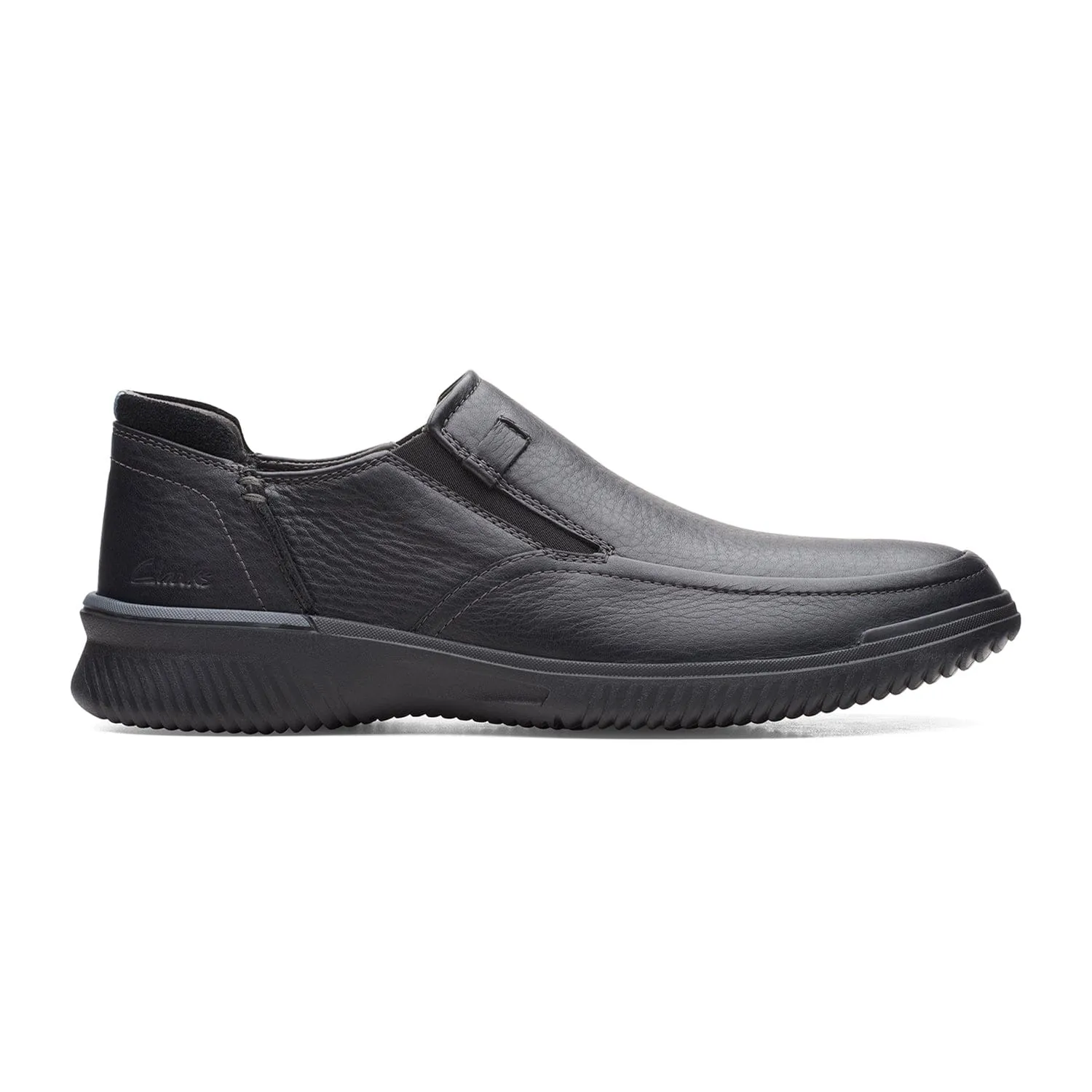 Clarks Donaway Step - Sandals - Black Leather - 261614808 - H Width (Wide Fit)
