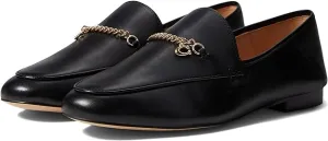 COACH Women's Hanna Chained Loafers  Color Black Size 8M