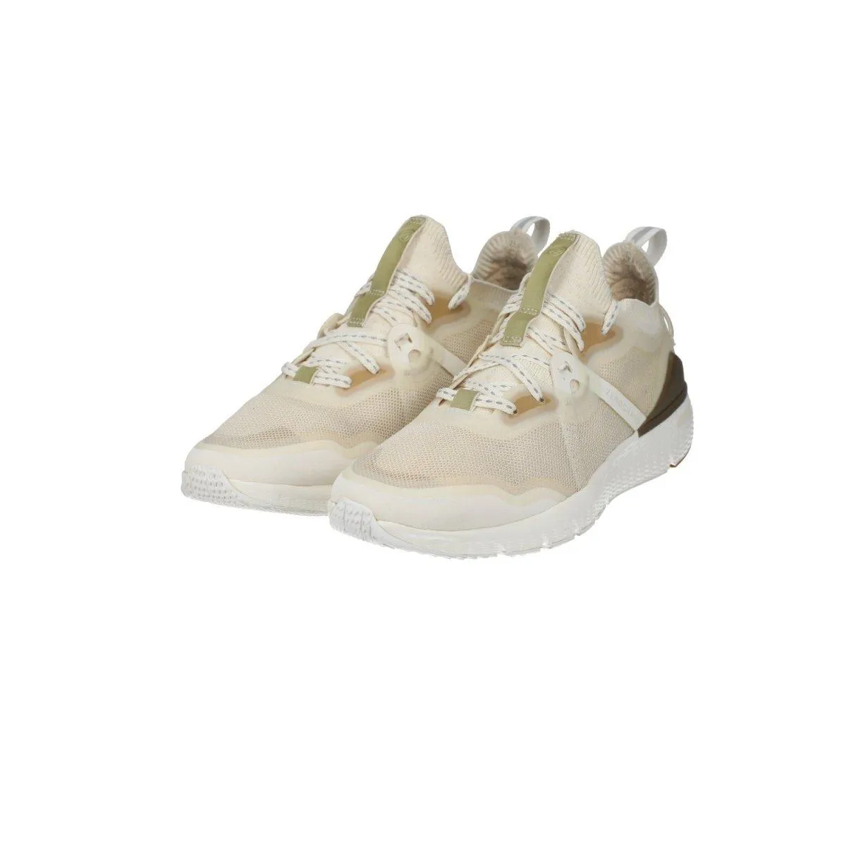 Cole Haan Zerogrand Overtake Runner Sport Shoes Fabric Beige Colour For Women