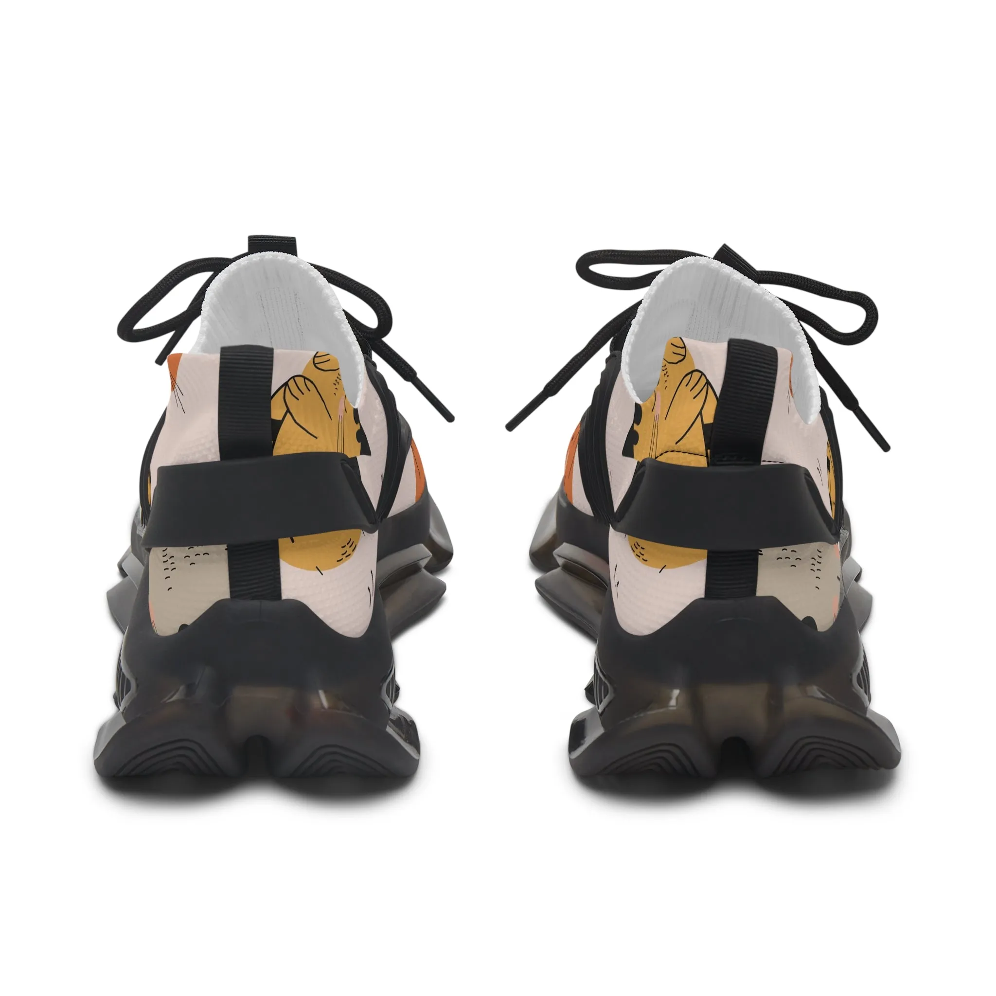 Colored Cats Women's Mesh Sneakers