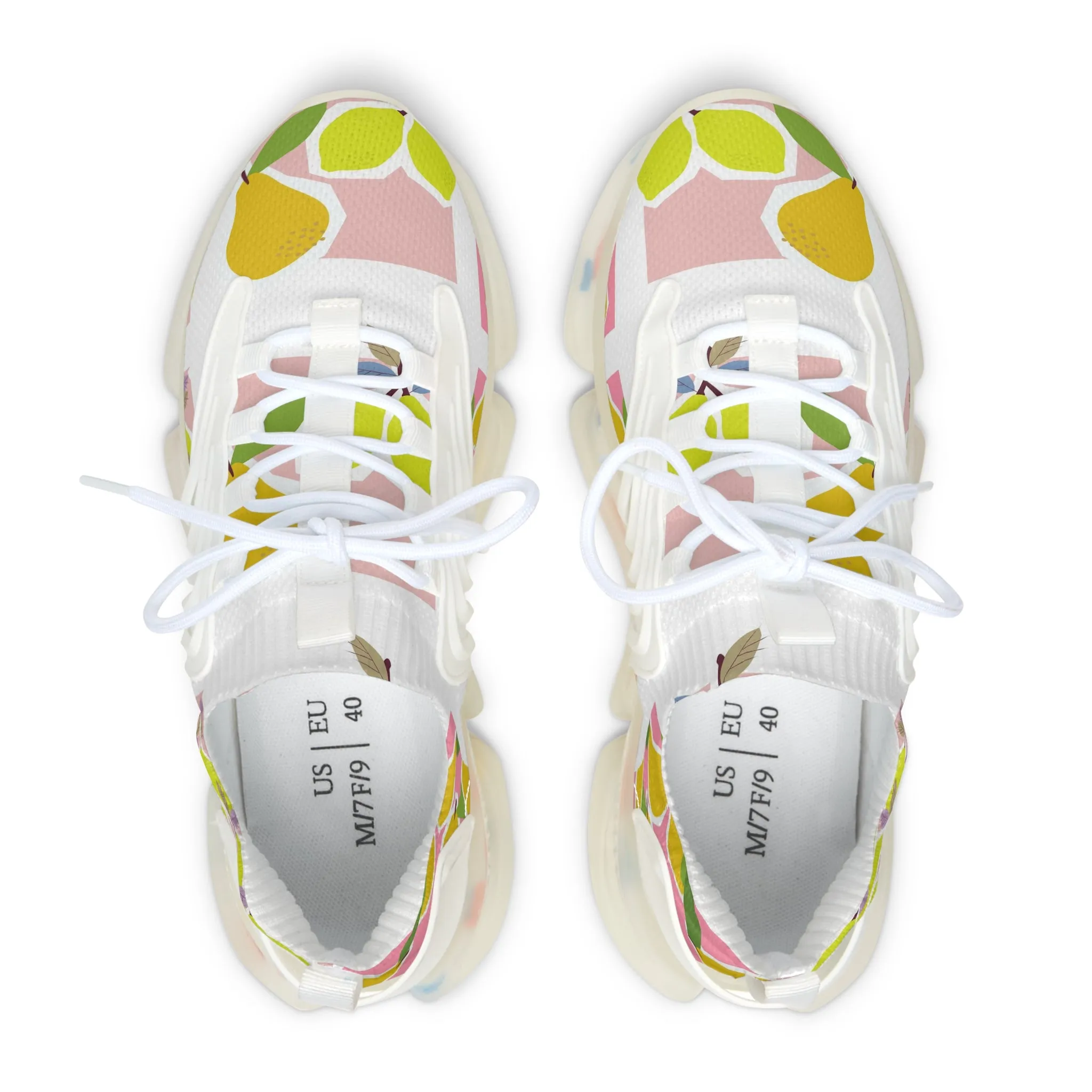 Colored Fruit Women's Mesh Sneakers