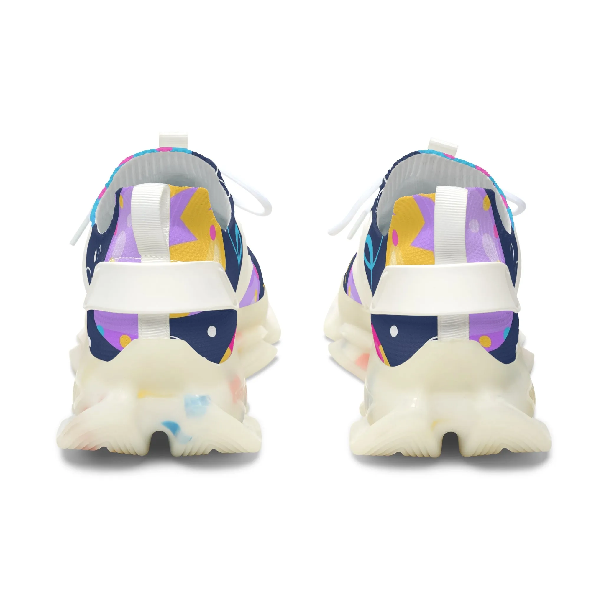 Colorful Balloons Women's Mesh Sneakers