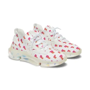 Colorful Cats Women's Mesh Sneakers