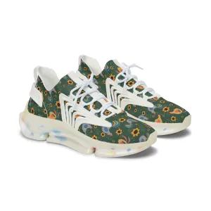 Colorful Chicken Women's Mesh Sneakers