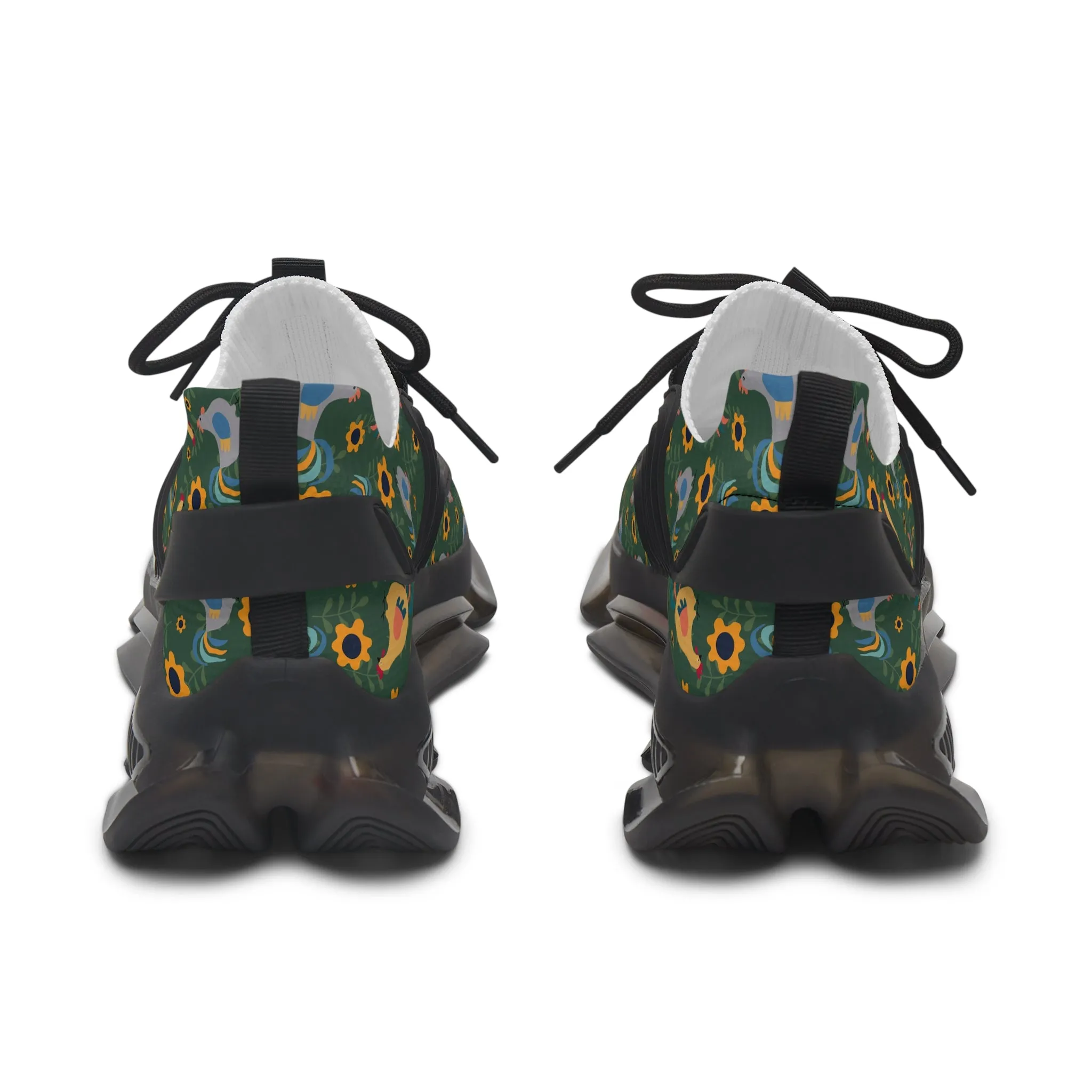 Colorful Chicken Women's Mesh Sneakers