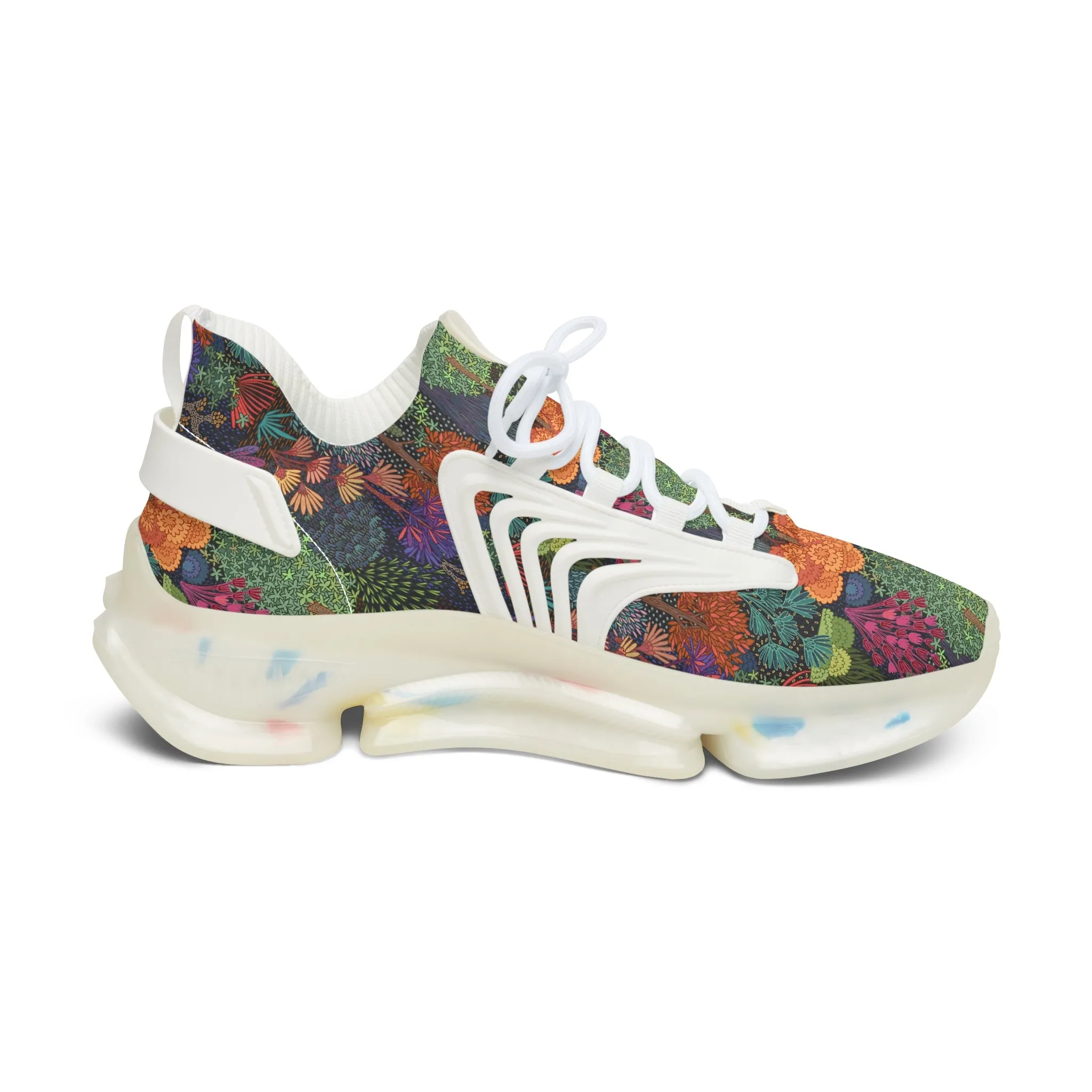 Colorful Forest Women's Mesh Sneakers