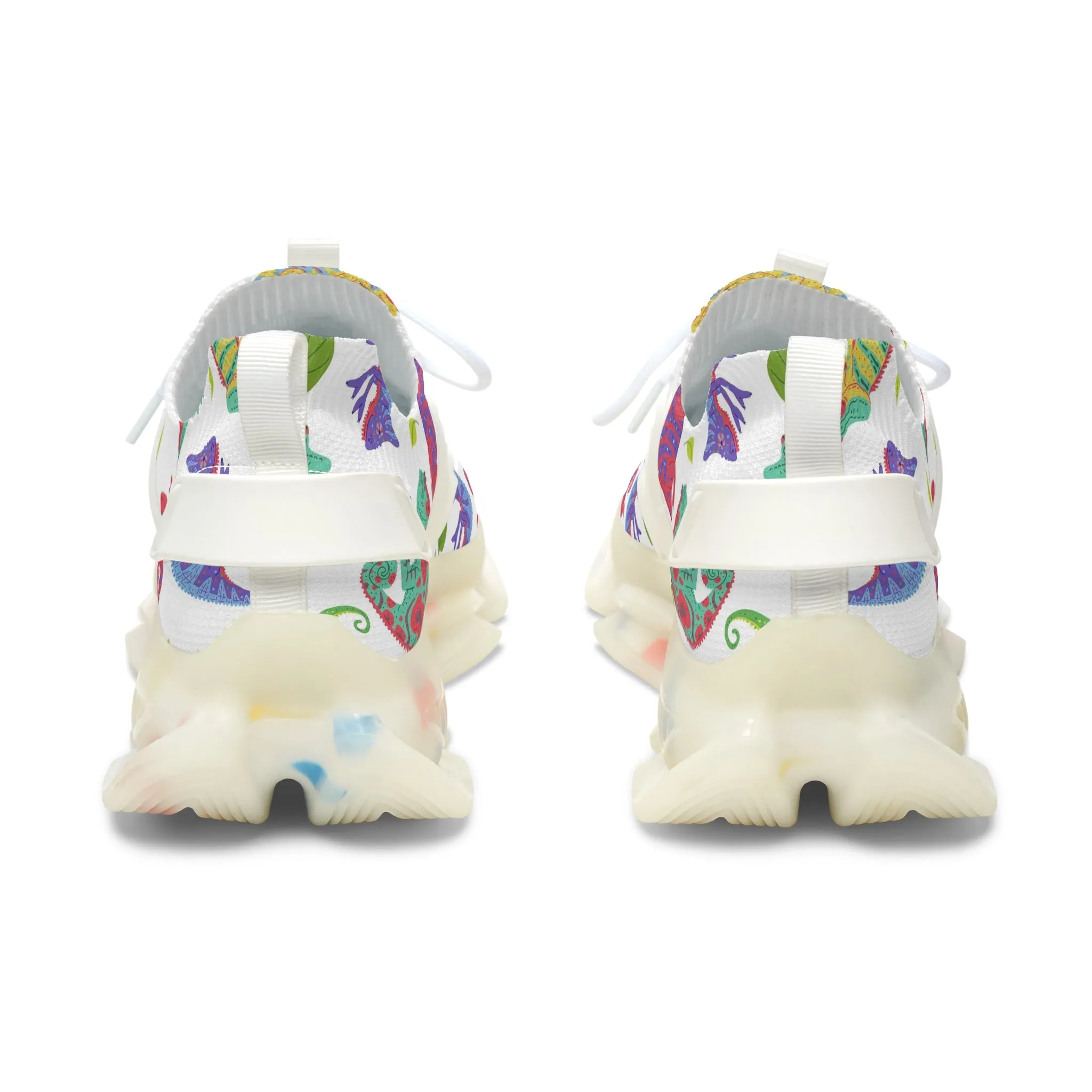 Colorful Iguana Women's Mesh Sneakers