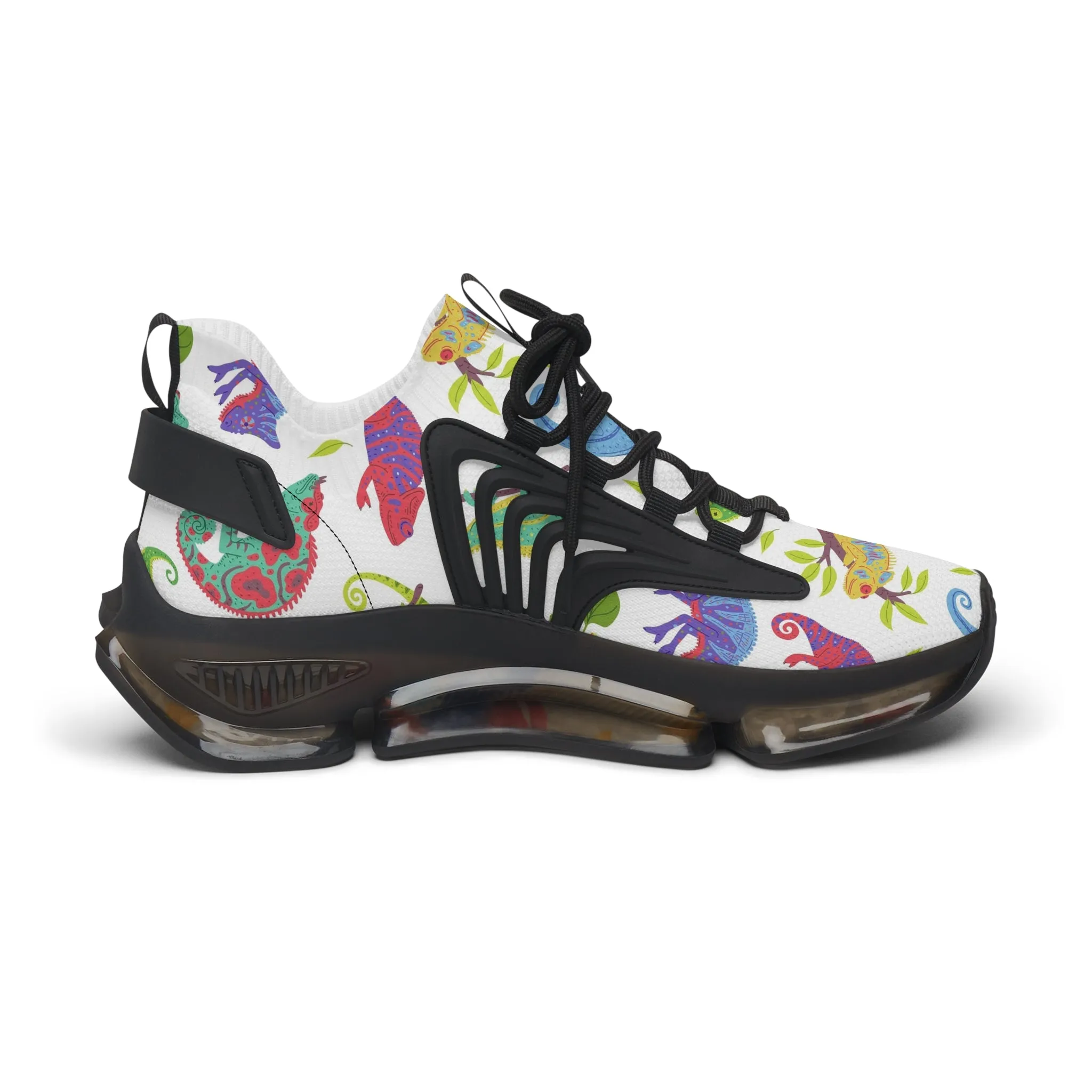 Colorful Iguana Women's Mesh Sneakers