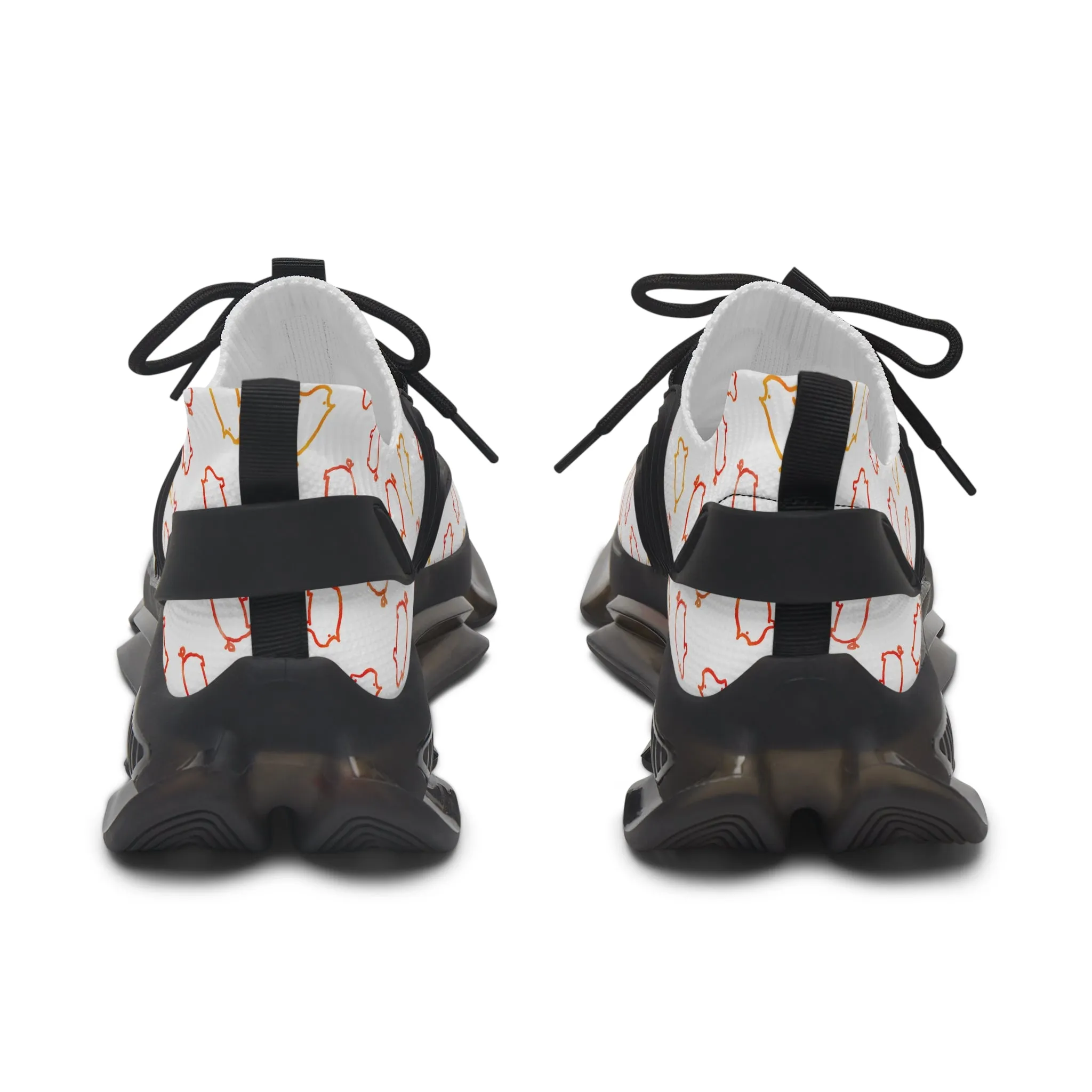Colorful Pigs Women's Mesh Sneakers