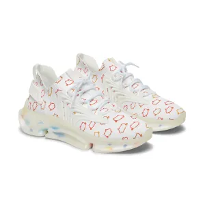 Colorful Pigs Women's Mesh Sneakers