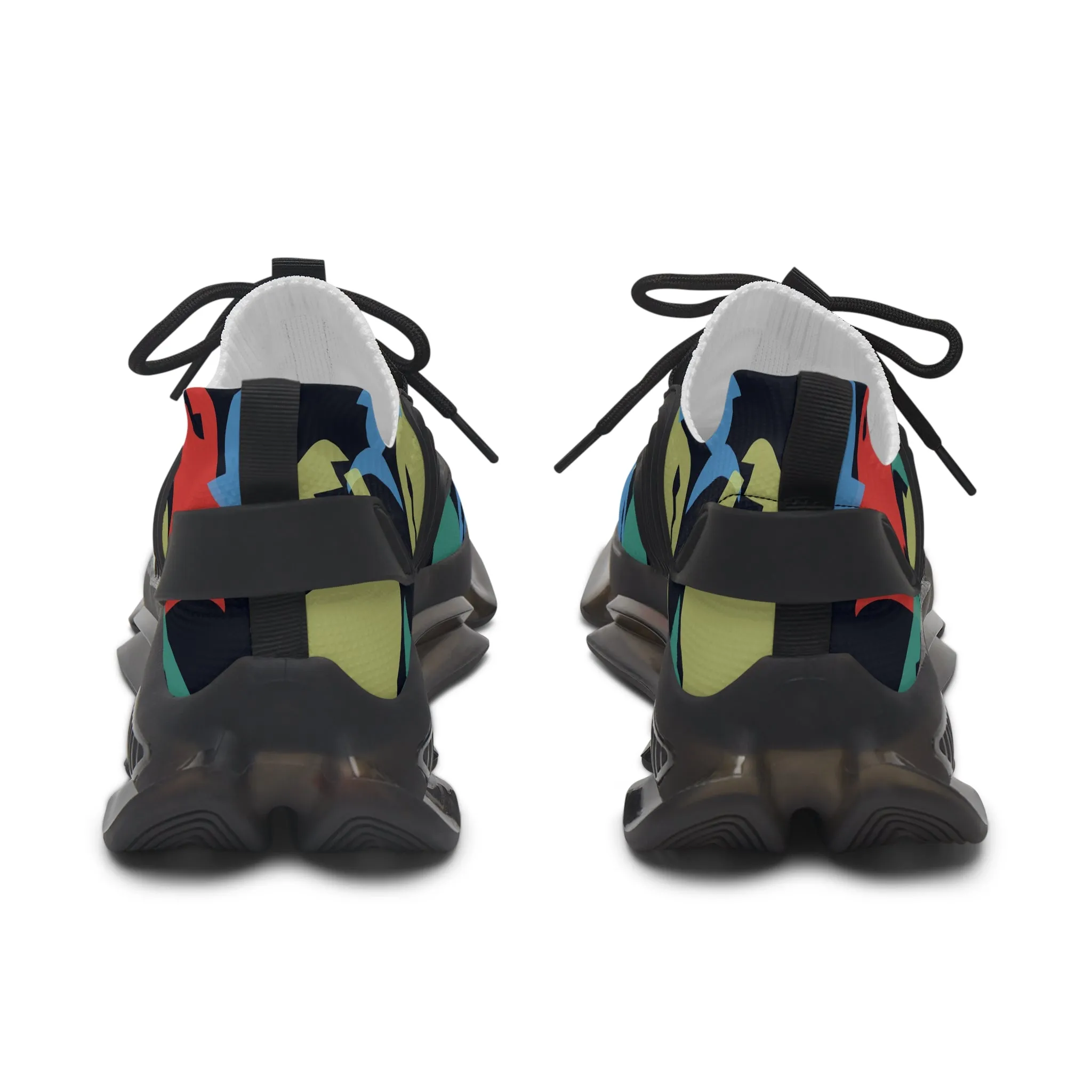 Colorful Piranha Women's Mesh Sneakers