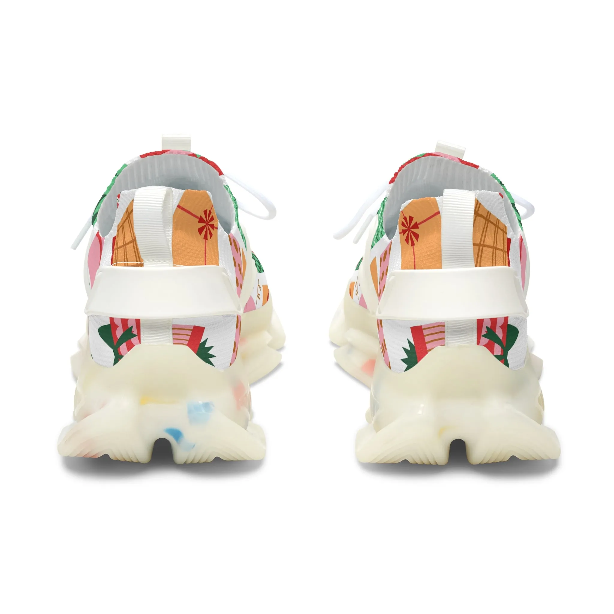 Colorful Presents Women's Mesh Sneakers