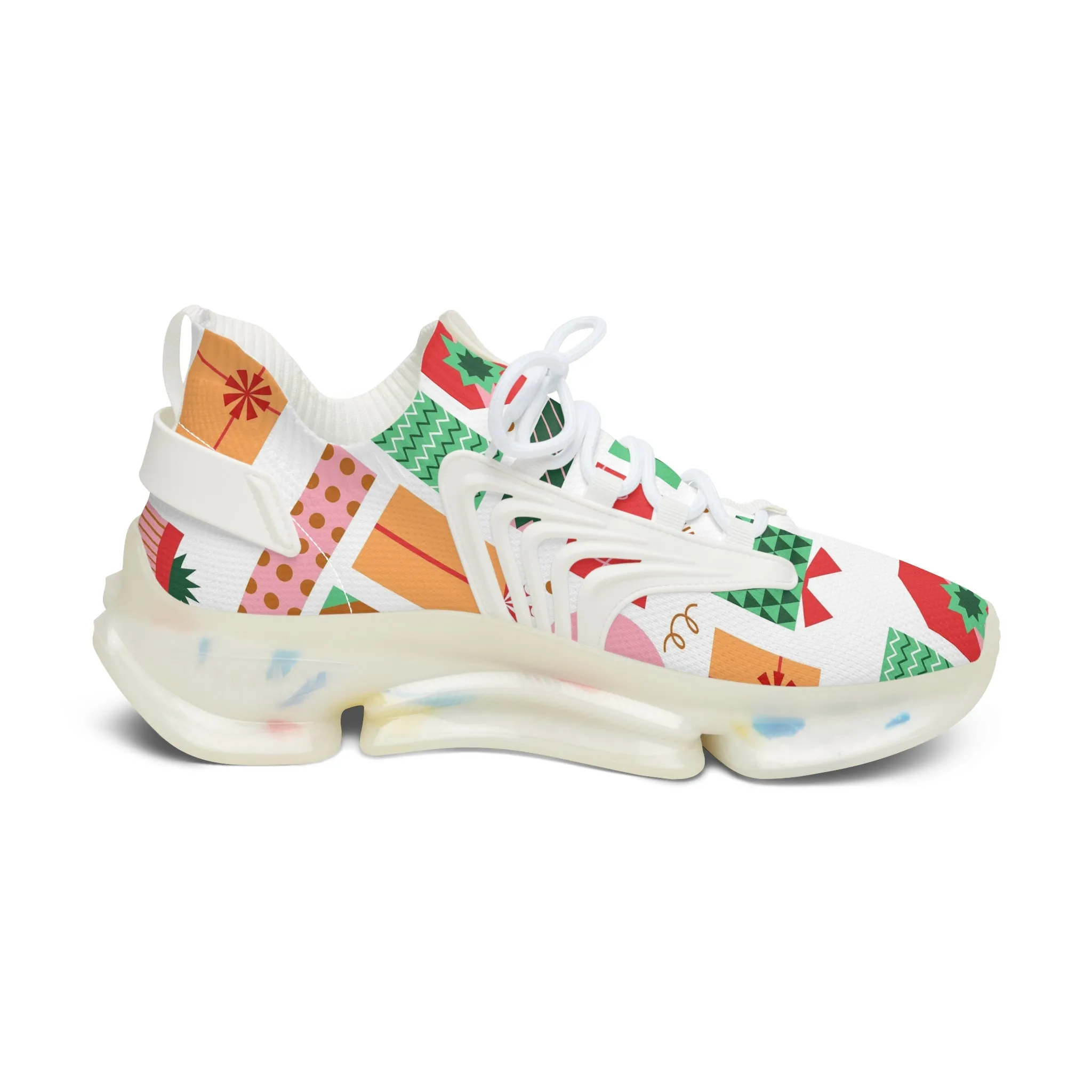 Colorful Presents Women's Mesh Sneakers