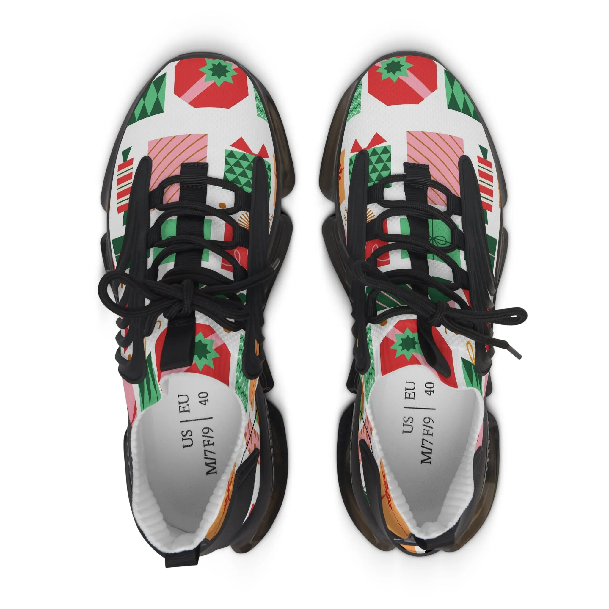 Colorful Presents Women's Mesh Sneakers