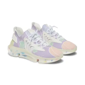 Colorful Pumpkins Women's Mesh Sneakers