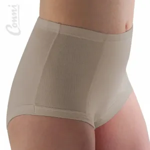 Conni Ladies Classic Brief  Absorbent Undergarment Beige- (AU/NZ) Size 16