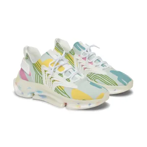 Cute Colorful Cactus Women's Mesh Sneakers