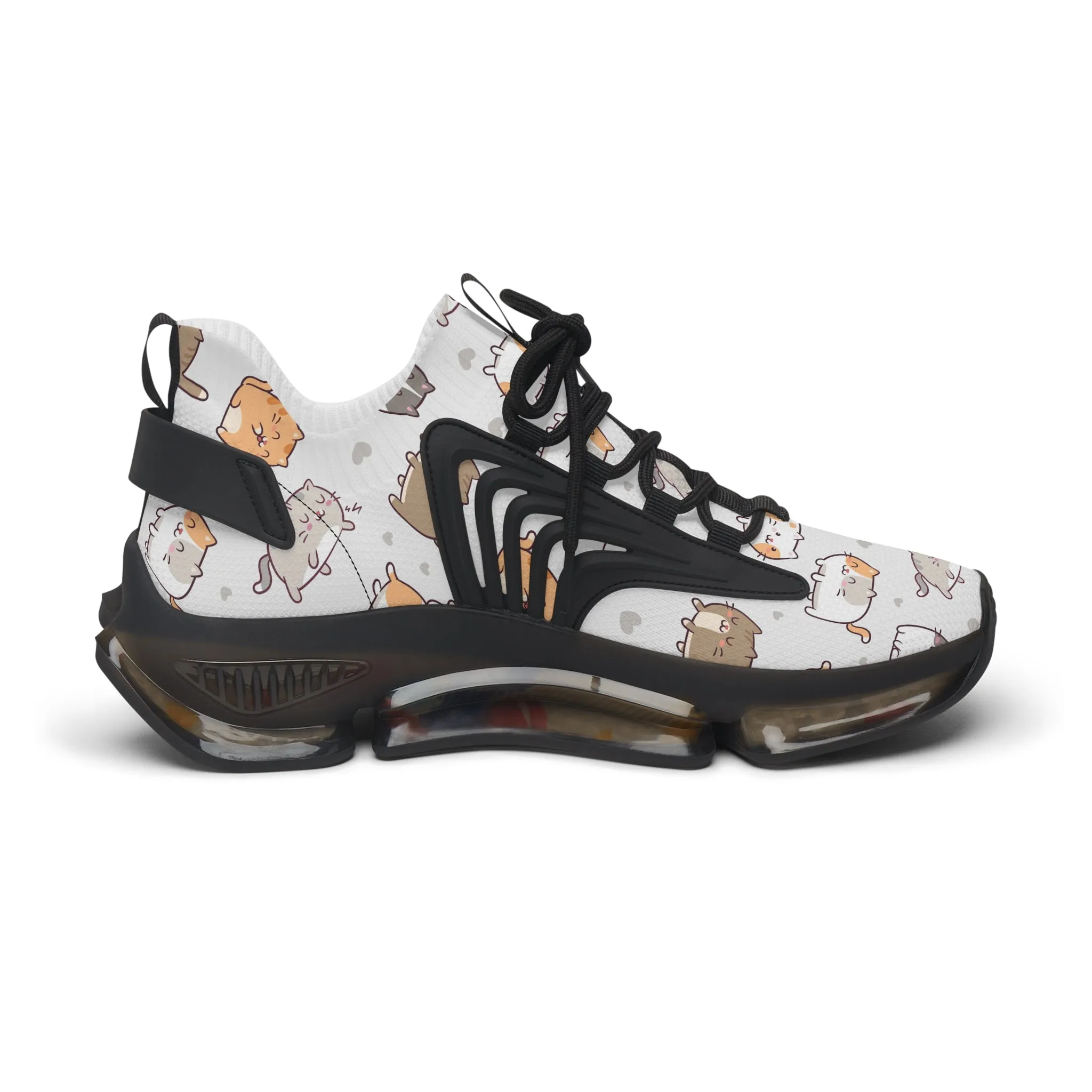 Cute Kawaii Cats Women's Mesh Sneakers