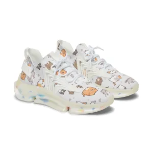 Cute Kawaii Cats Women's Mesh Sneakers
