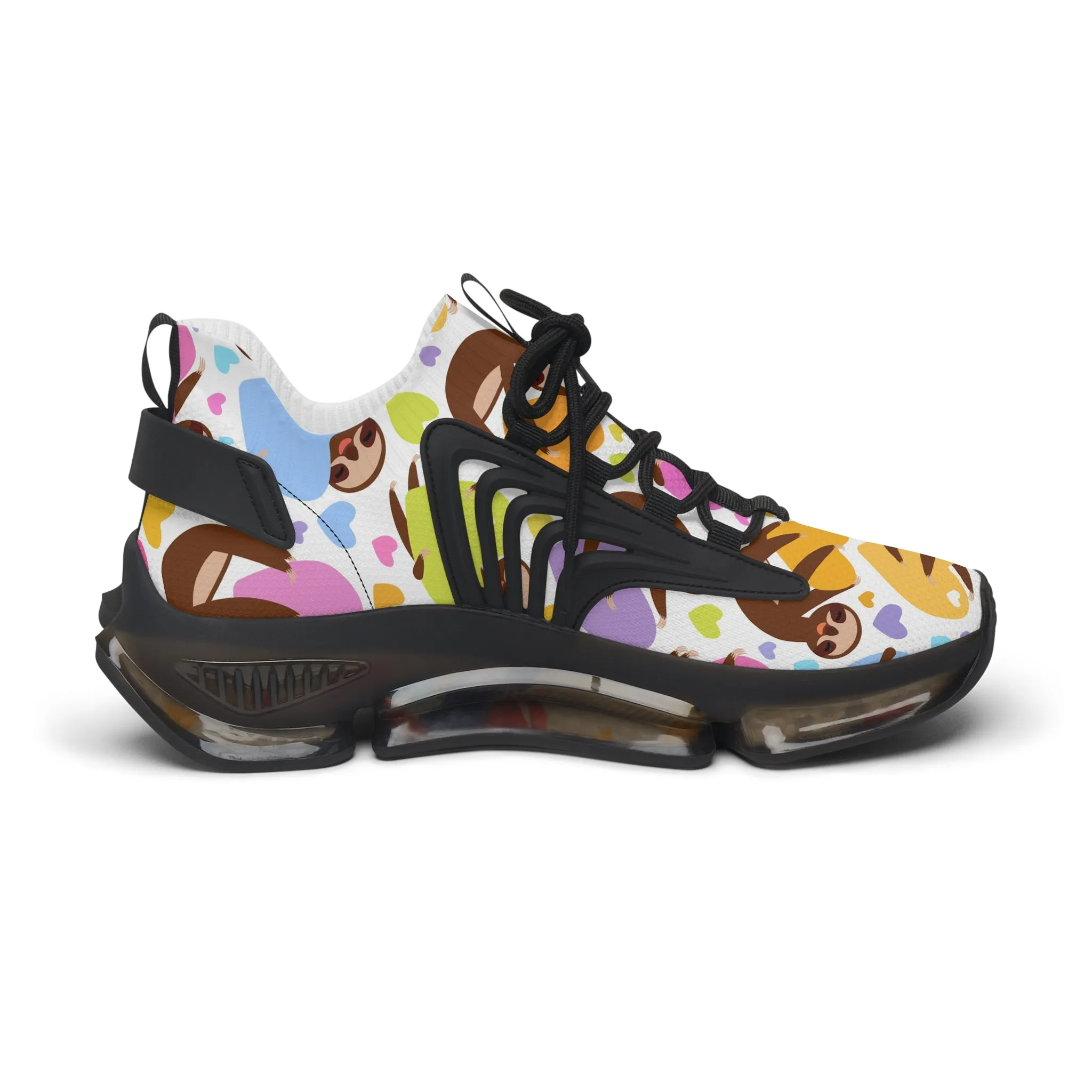 Cute Sloth Women's Mesh Sneakers