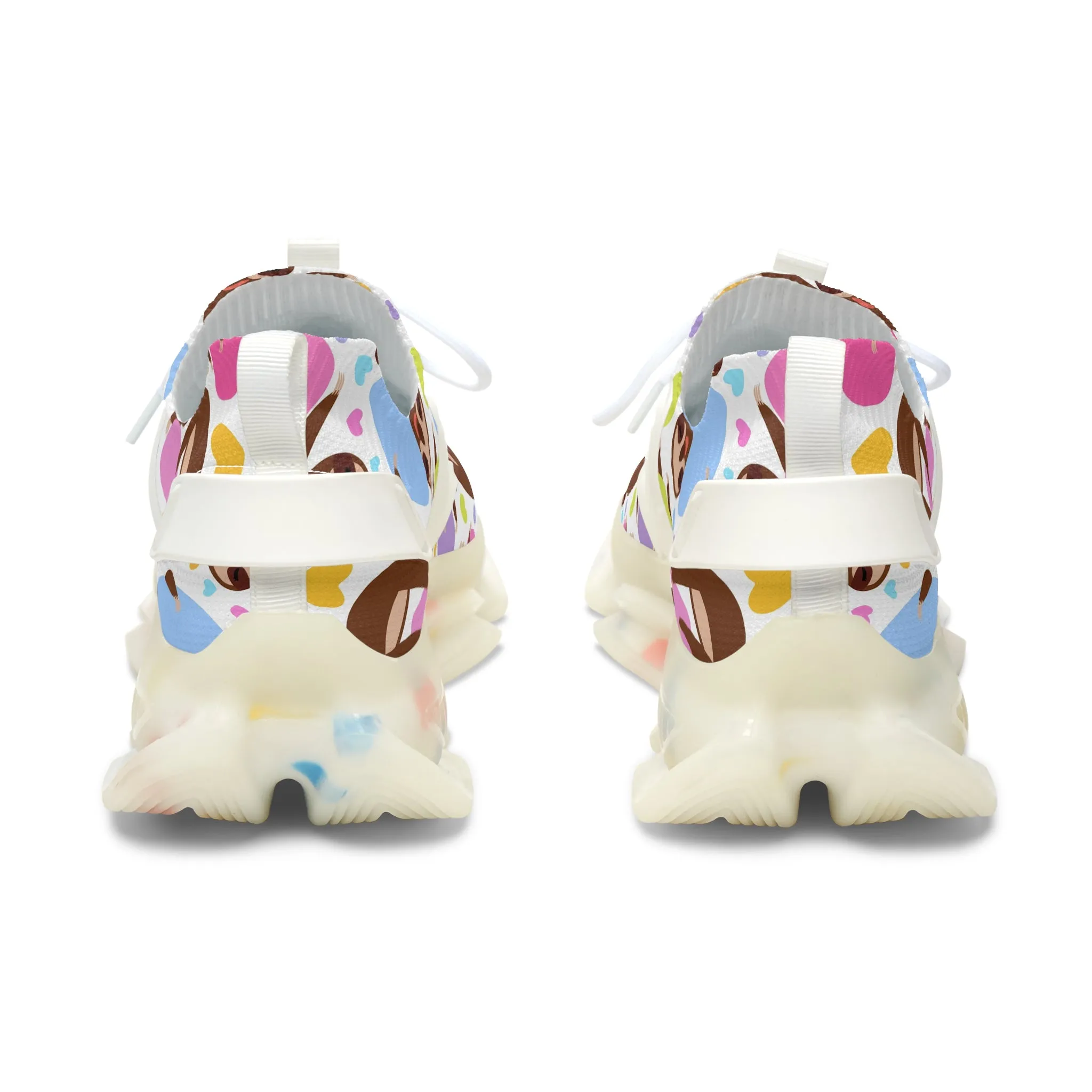Cute Sloth Women's Mesh Sneakers