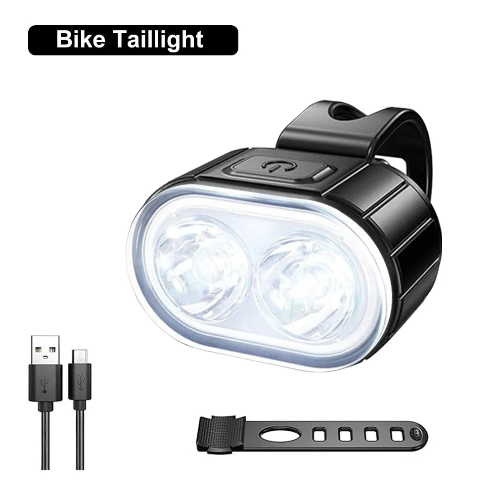 Cycling Bicycle Front Rear Light Set