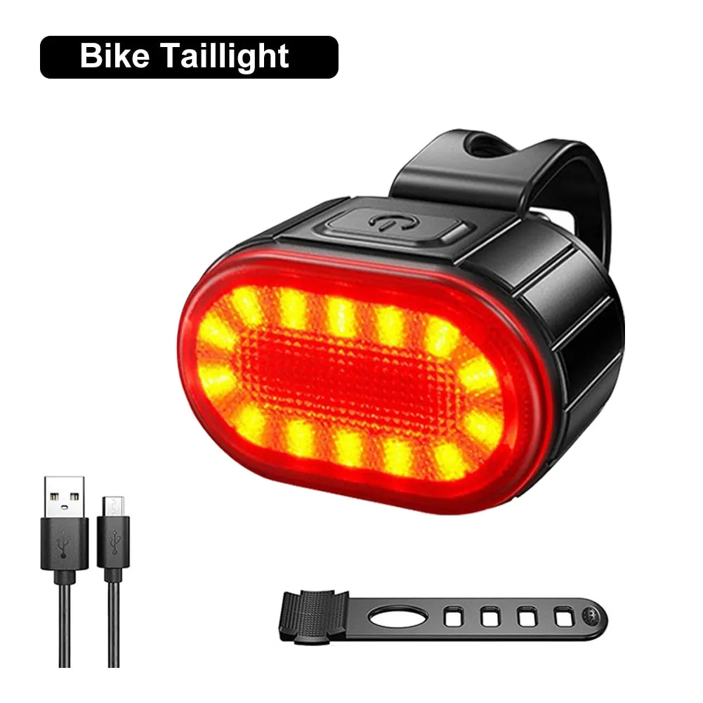 Cycling Bicycle Front Rear Light Set