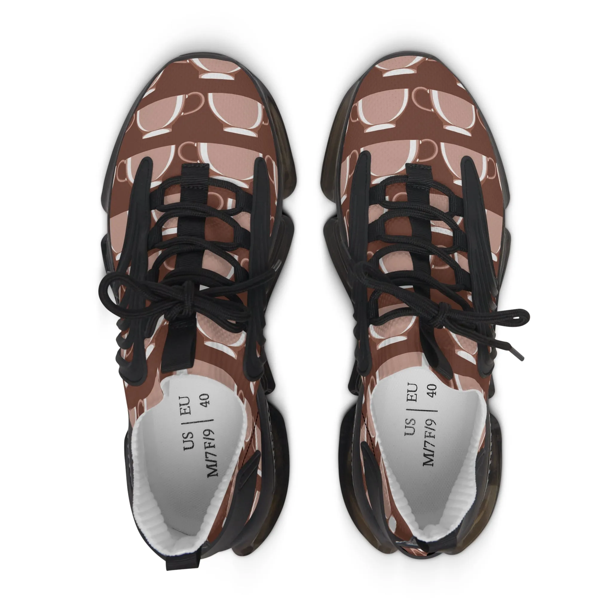 Delicious Coffee Cup Women's Mesh Sneakers