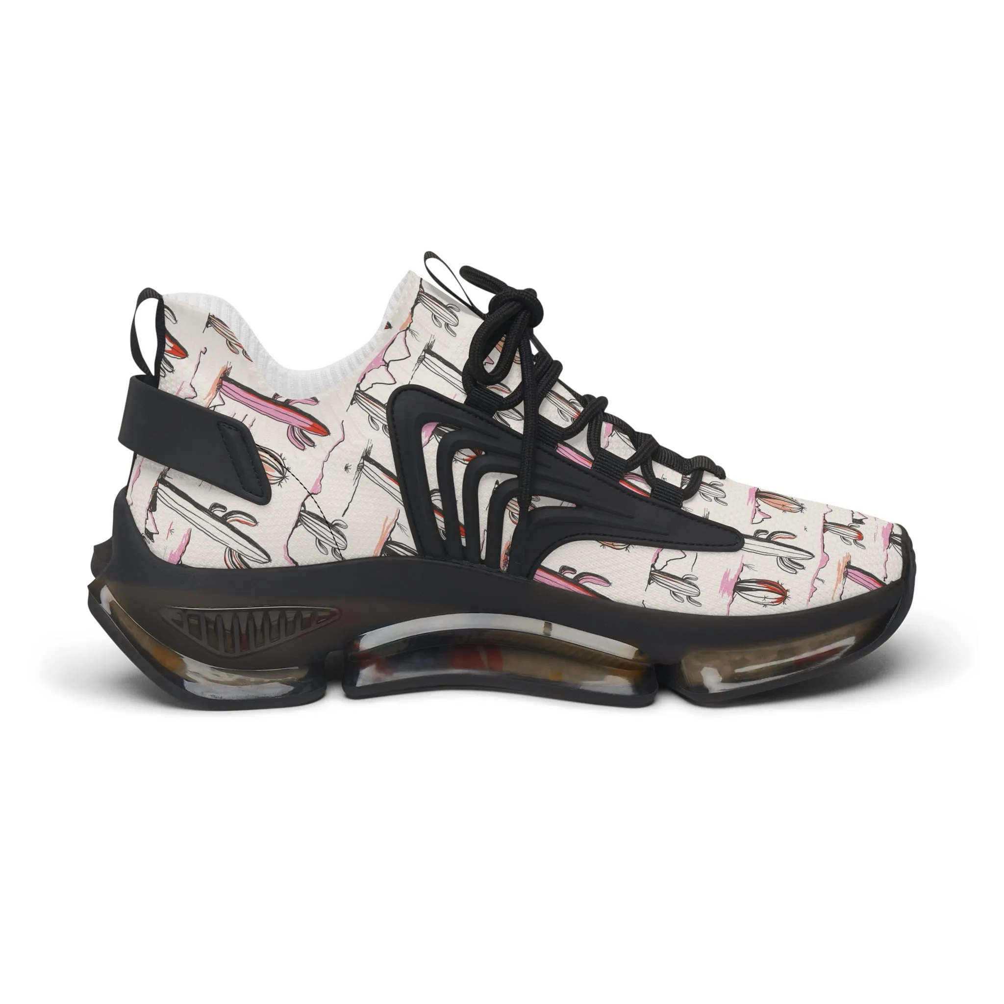Desert Cactus Women's Mesh Sneakers