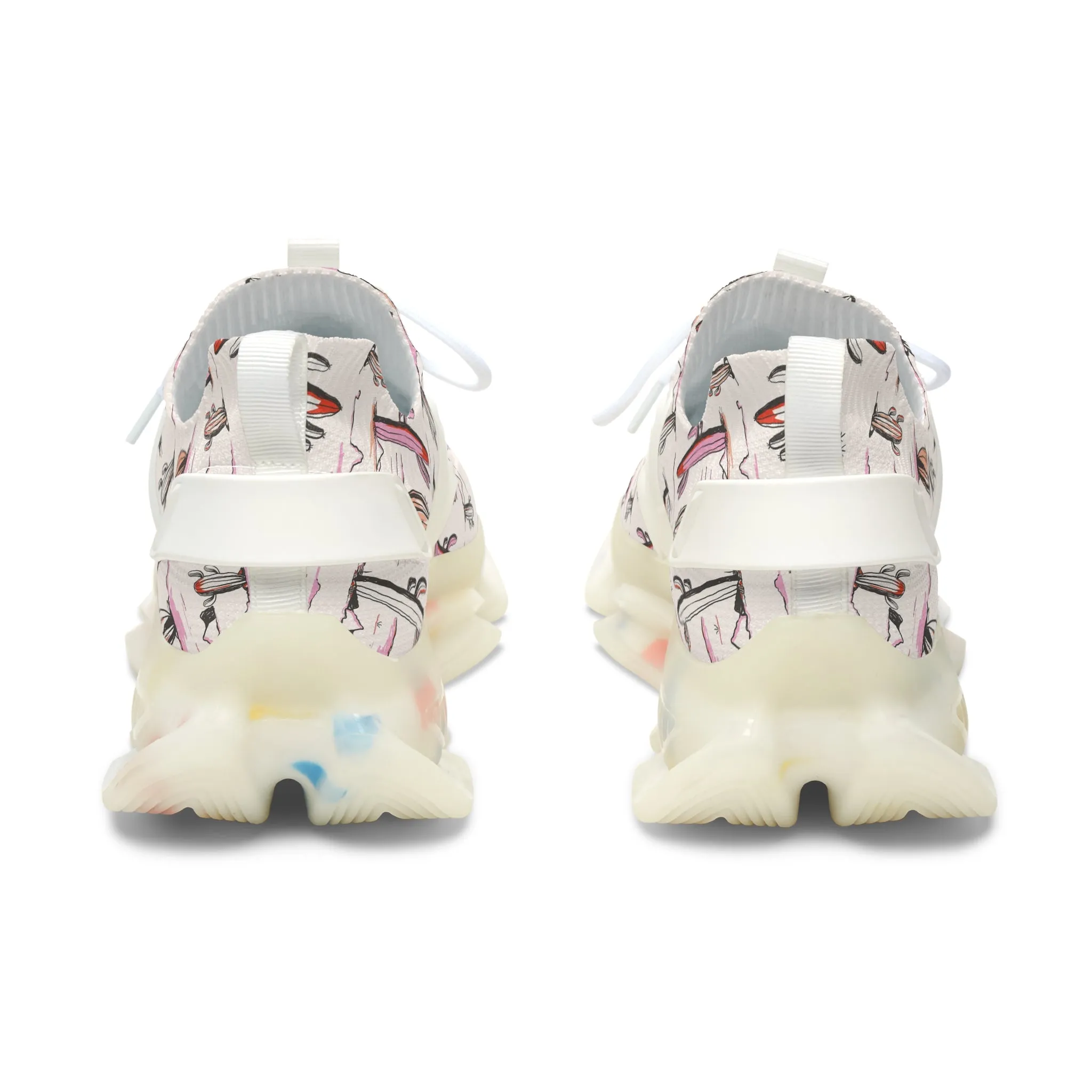 Desert Cactus Women's Mesh Sneakers