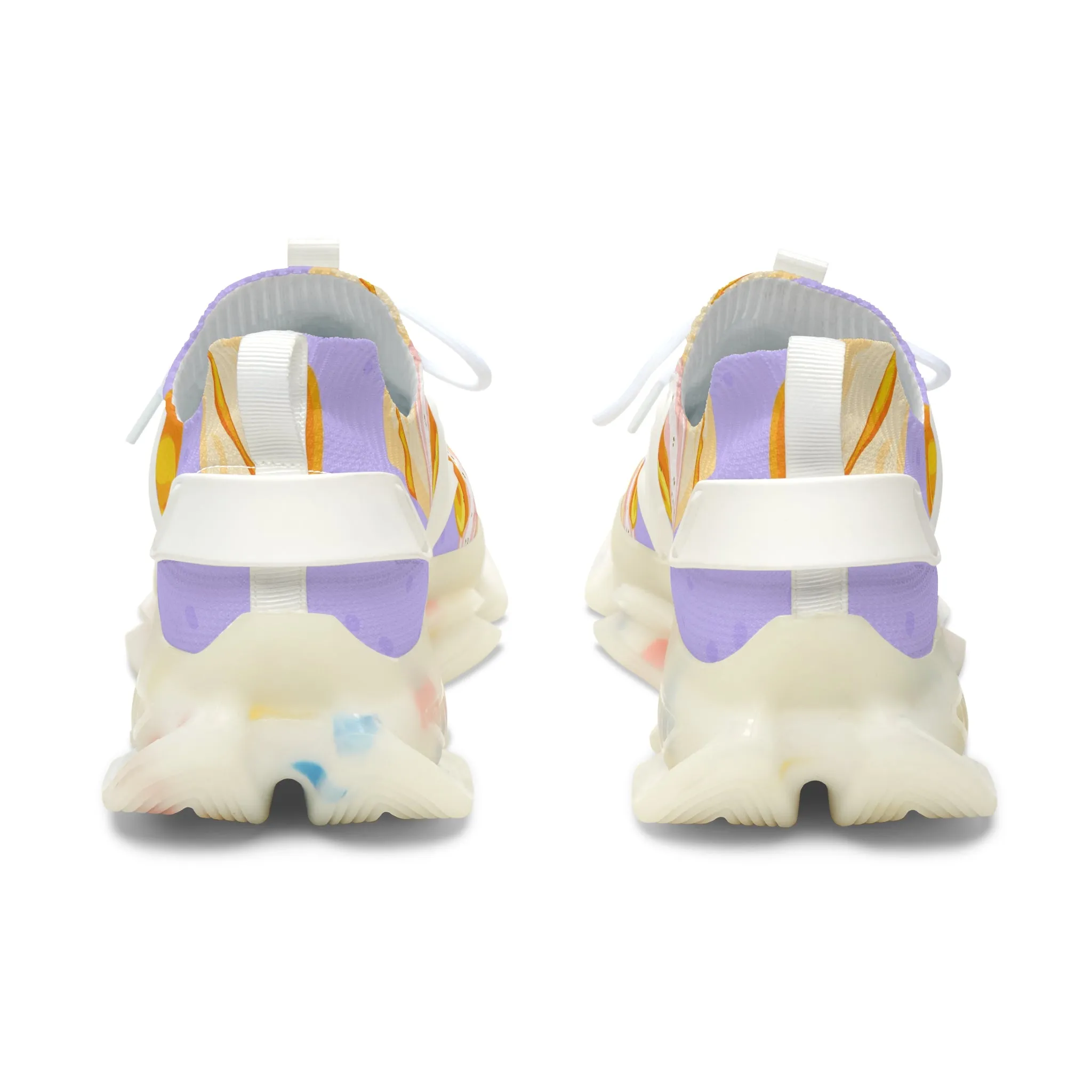 Dessert with Apricot Women's Mesh Sneakers