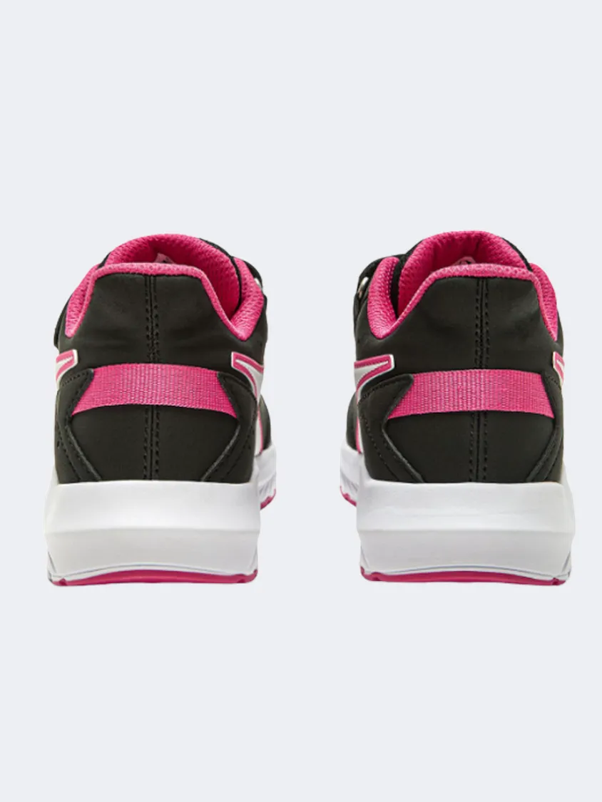 Diadora Falcon 3 Sl Ps-Girls Running Shoes Black/Purple