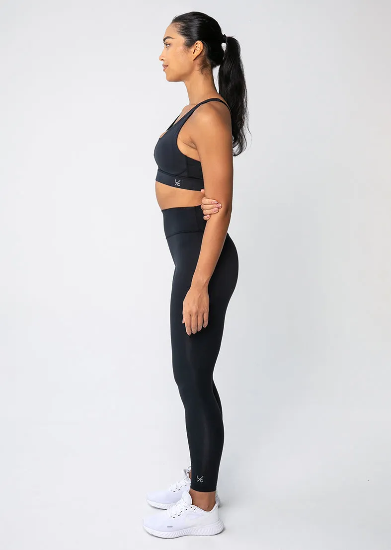 Elevate Touch Cross Hook Bra Black FINAL SALE