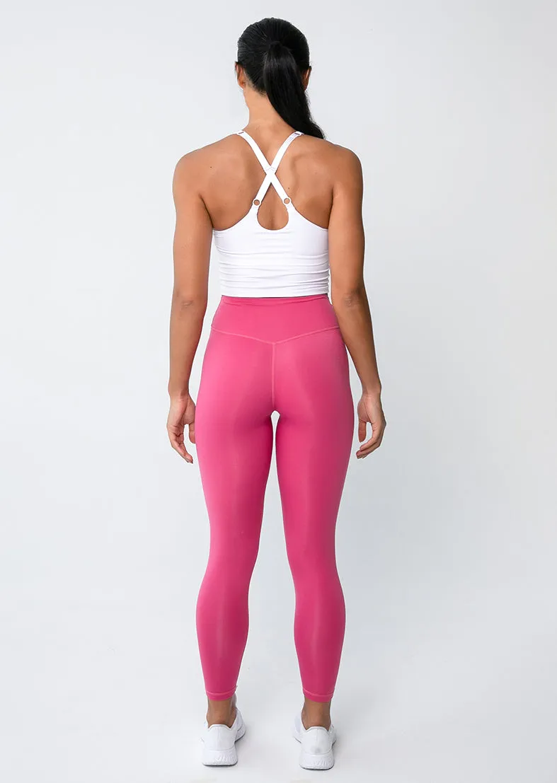 Elevate Touch Longline Bra White