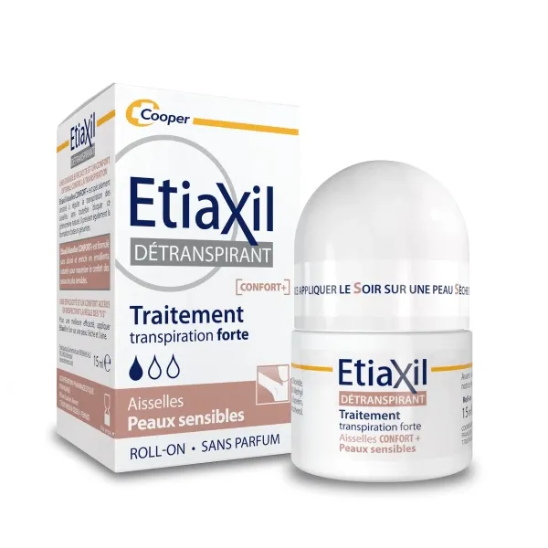 Etiaxil - Detranspirant Heavy Sweating Comfort  Armpits Roll On