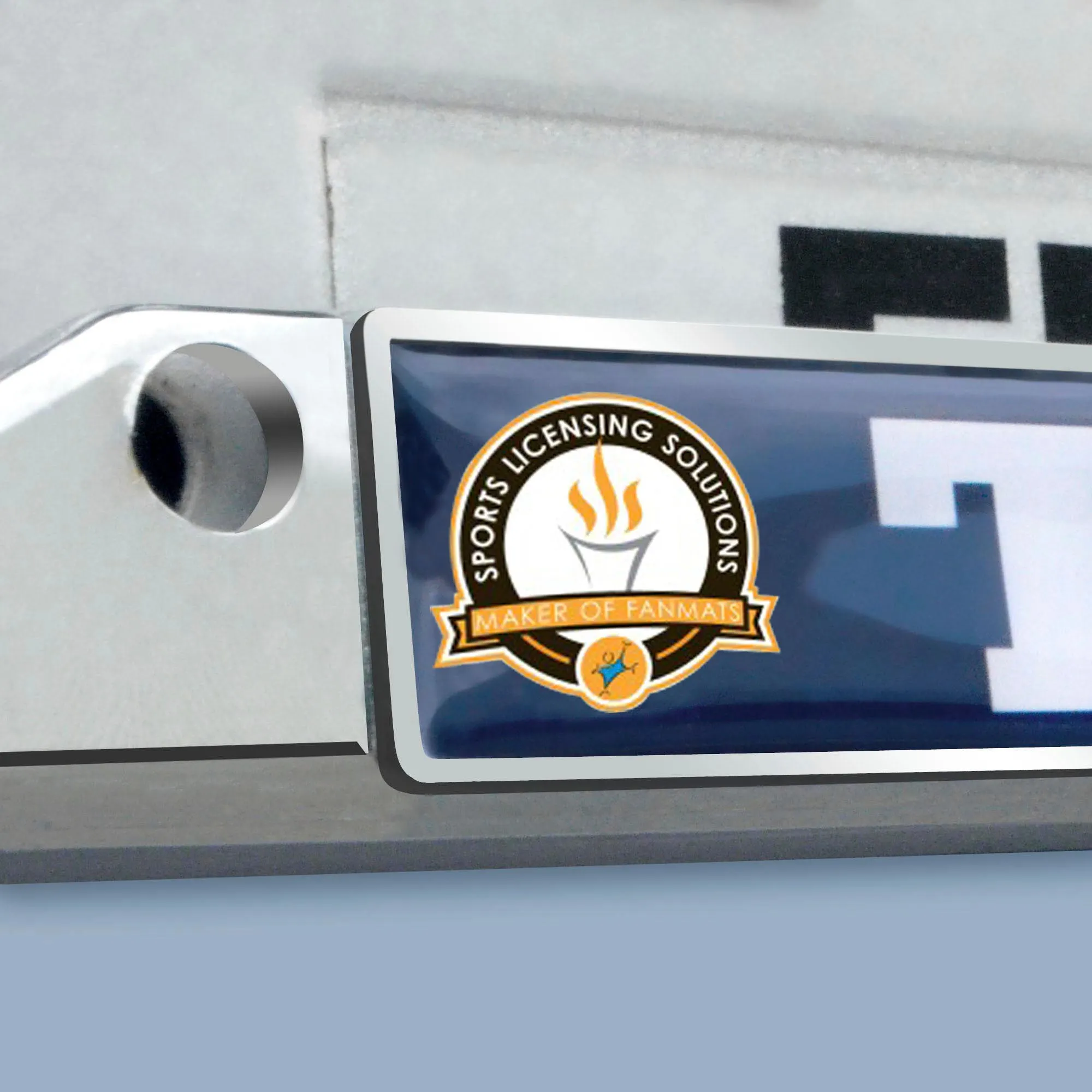 Fanmats U.S. Air Force Chrome Metal License Plate Frame, 6.25" x 12.25"