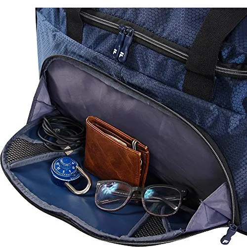Fila Comet Small Sports Duffel Bag, Navy One Size