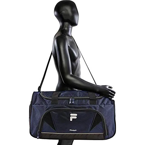 Fila Comet Small Sports Duffel Bag, Navy One Size