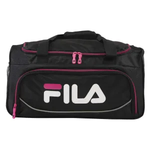 Fila Kelly 19-in Sports Duffel Bag, Black Fuchsia, One Size