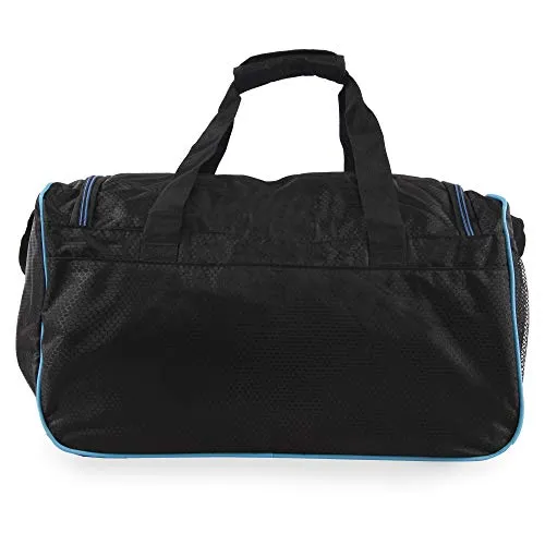 Fila Orson Small Sports Duffel Bag, Black/Blue One Size