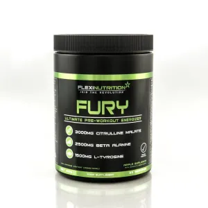 Flexi Nutrition Fury Pre-Workout Apple 400g