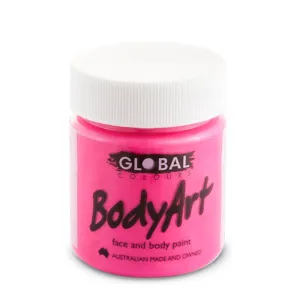 Fluro Pink Face and Body Paint