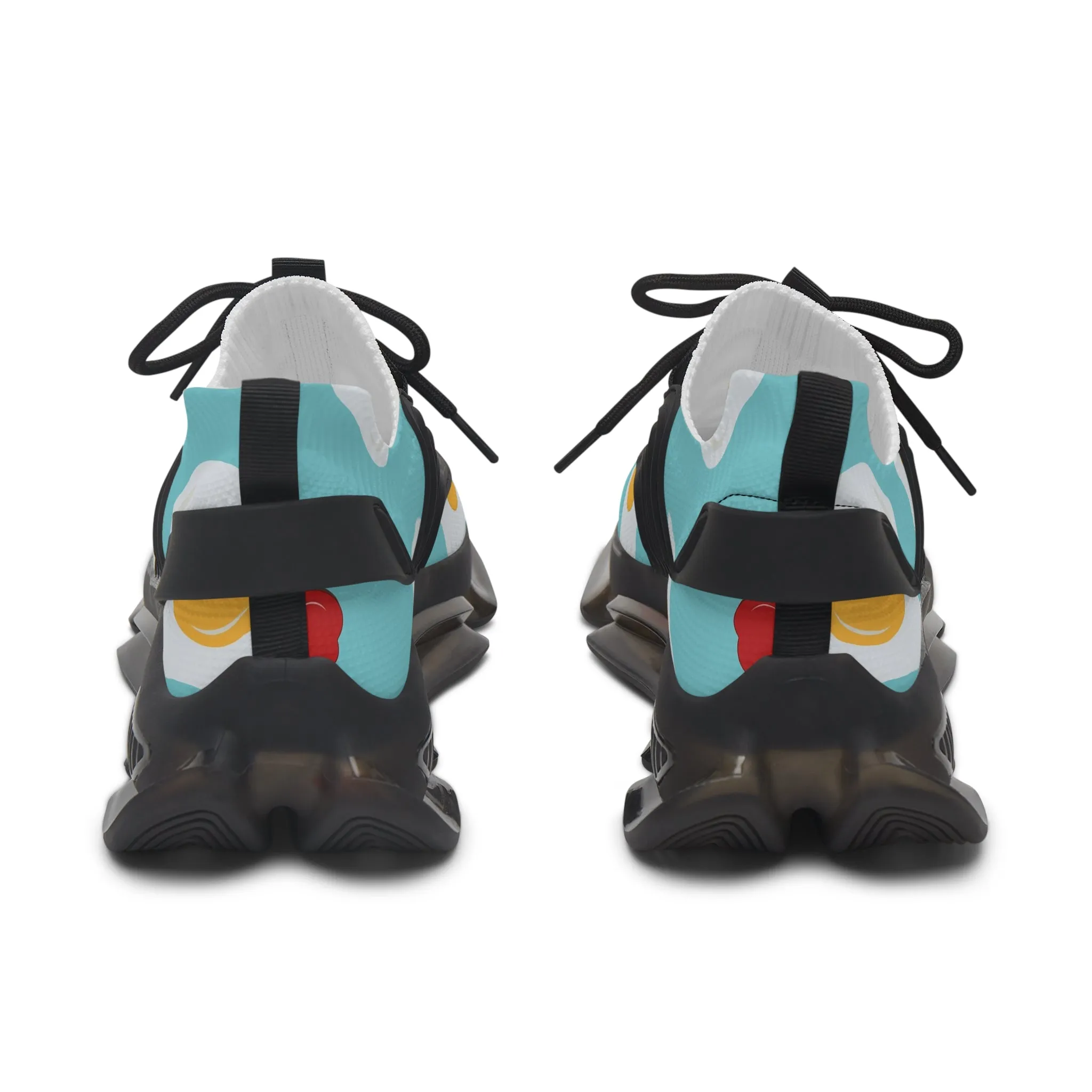 Fried Eggs and Bacon Women's Mesh Sneakers