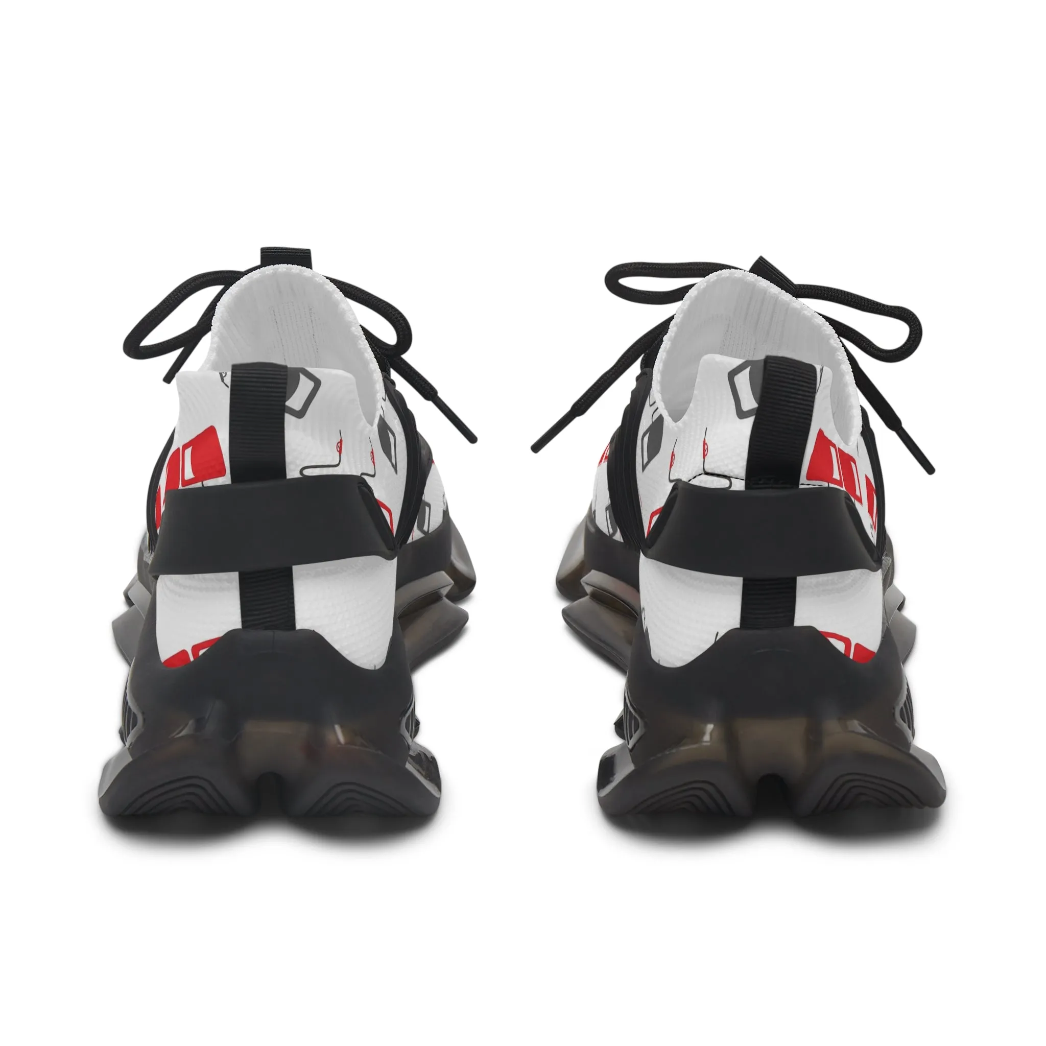 Fuel Gas Station Pump Women's Mesh Sneakers