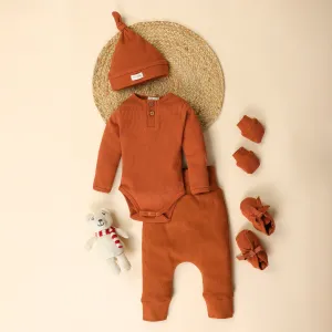 Ginger Organic Full Sleeve Bodysuit - Pack Of 5