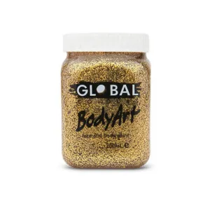 Gold Glitter Face and Body Paint