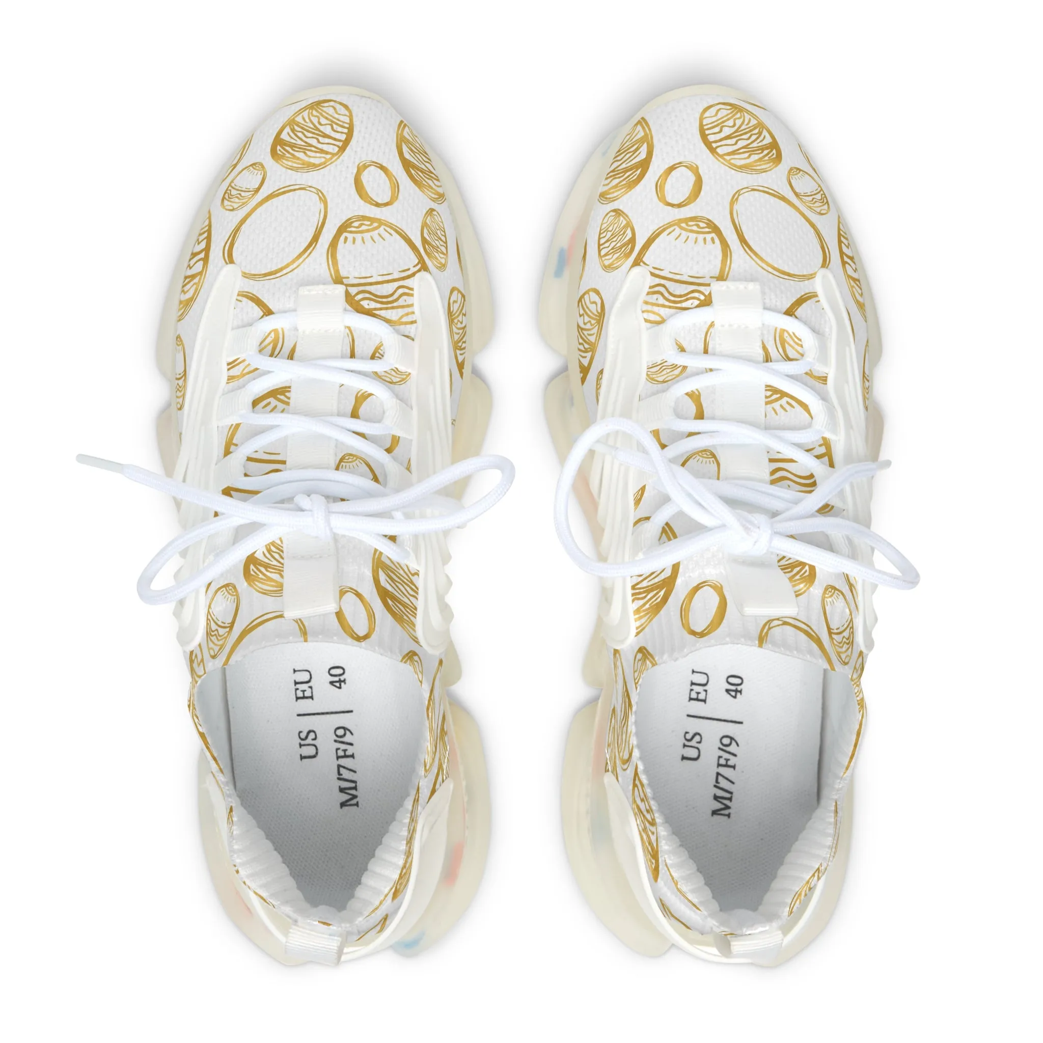 Golden Eggs Women's Mesh Sneakers